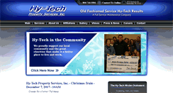 Desktop Screenshot of hy-techproperty.com